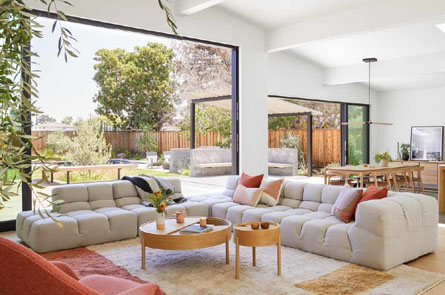Open-Concept living room